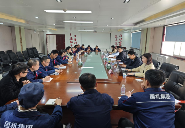 國機精工黨委書記、董事長、總經(jīng)理蔣蔚一行到軸研所調(diào)研